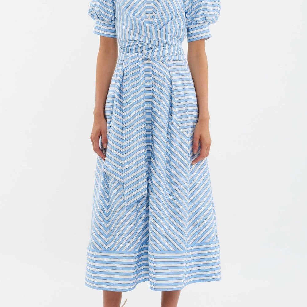 Rebecca Valliance - Ava Puff Sleeve Midi Dress